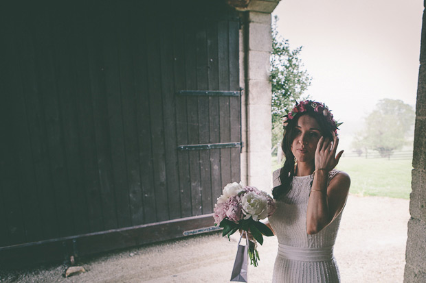 Pretty rustic wedding at Ballybeg House by Danielle O Hora | onefabday.com