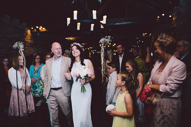 Pretty rustic wedding at Ballybeg House by Danielle O Hora | onefabday.com