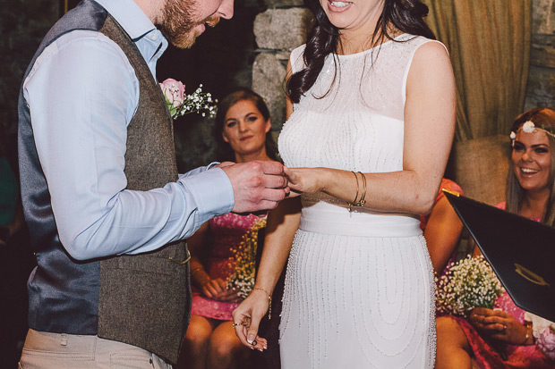 Pretty rustic wedding at Ballybeg House by Danielle O Hora | onefabday.com