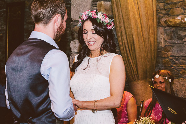 Pretty rustic wedding at Ballybeg House by Danielle O Hora | onefabday.com