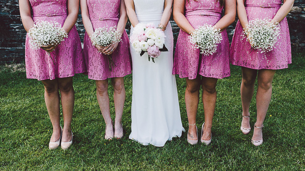 Pretty rustic wedding at Ballybeg House by Danielle O Hora | onefabday.com