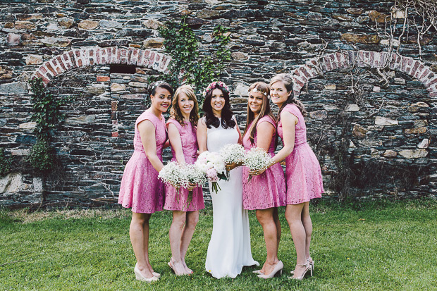 Pretty rustic wedding at Ballybeg House by Danielle O Hora | onefabday.com