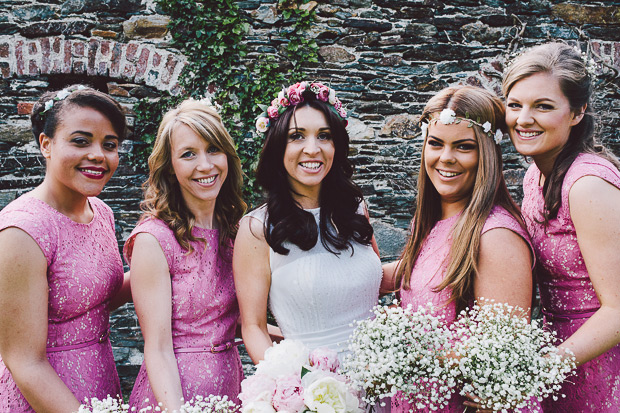 Pretty rustic wedding at Ballybeg House by Danielle O Hora | onefabday.com