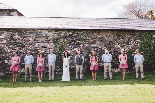 Pretty rustic wedding at Ballybeg House by Danielle O Hora | onefabday.com