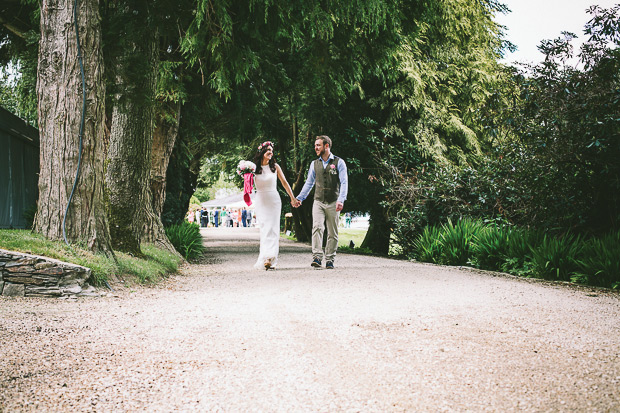 Pretty rustic wedding at Ballybeg House by Danielle O Hora | onefabday.com