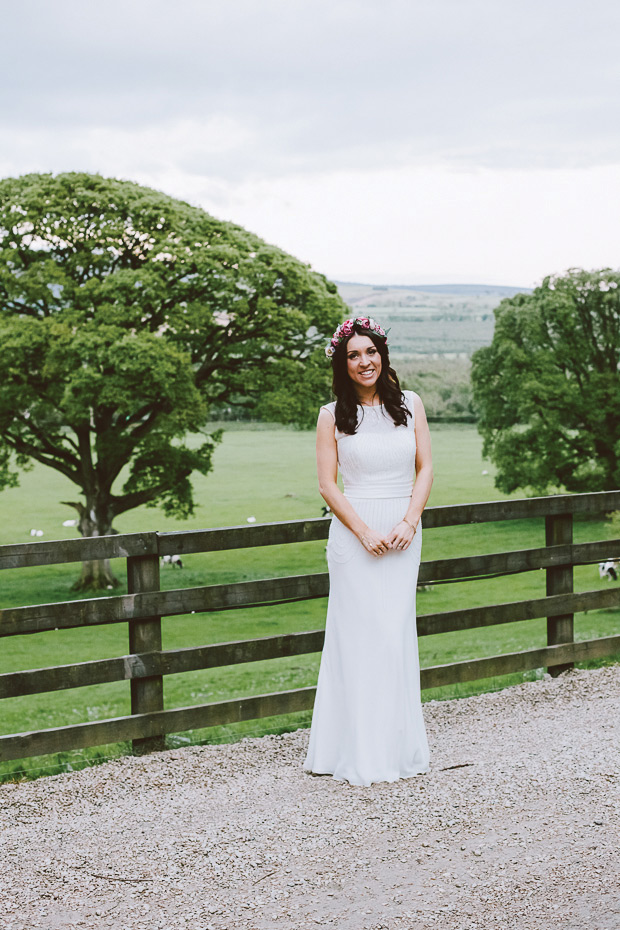 Pretty rustic wedding at Ballybeg House by Danielle O Hora | onefabday.com