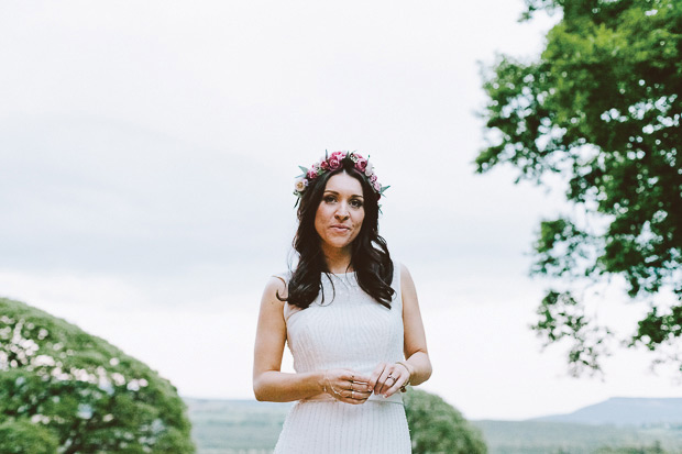 Pretty rustic wedding at Ballybeg House by Danielle O Hora | onefabday.com