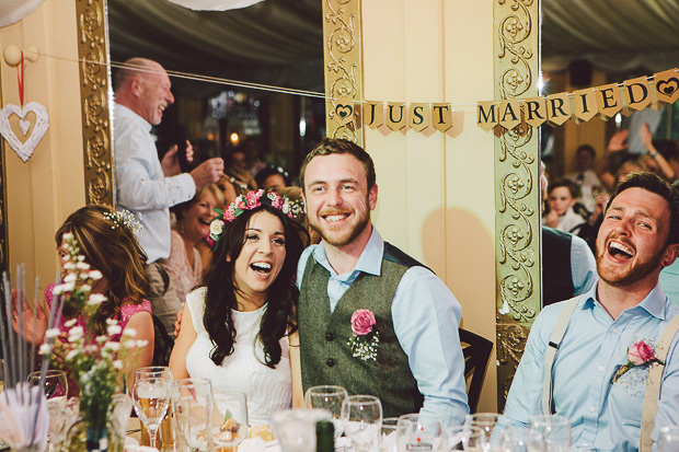 Pretty rustic wedding at Ballybeg House by Danielle O Hora | onefabday.com