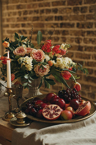 Romantic Shakespeare Wedding Inspiration at Smock Alley by Paula O Hara | onefabday.com