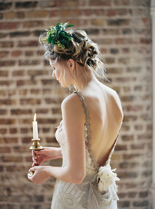 Romantic Shakespeare Wedding Inspiration at Smock Alley by Paula O Hara | onefabday.com