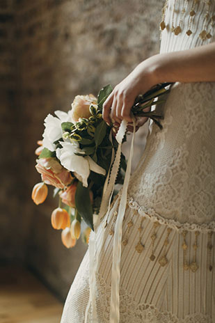 Romantic Shakespeare Wedding Inspiration at Smock Alley by Paula O Hara | onefabday.com