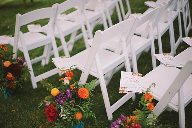 Stunning Millhouse Wedding full of colour by Syona Photography | see it on on onefabday.com