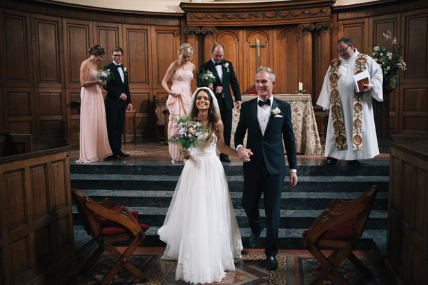 Pretty Trinity College Chapel Wedding by Aidan Beatty Photography | onefabday.com