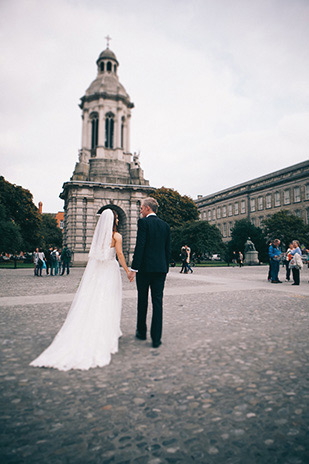 Pretty Trinity College Chapel Wedding by Aidan Beatty Photography | onefabday.com