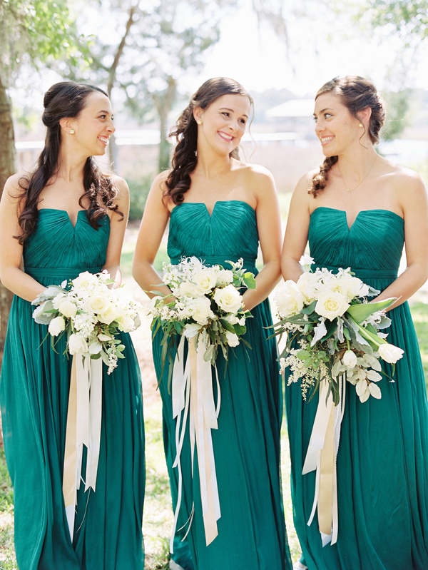 Emerald Green Bridesmaid Dresses | OneFabDay.com