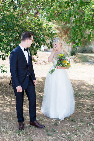 Beautiful backyard wedding by Tre Love Creative Photography | onefabday.com 