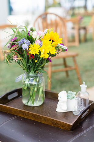 Beautiful backyard wedding by Tre Love Creative Photography | onefabday.com 