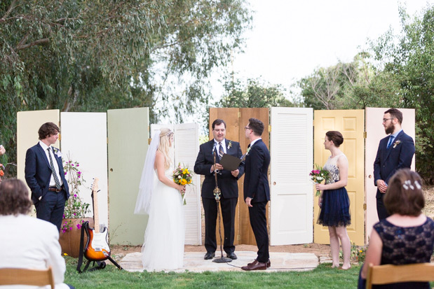 Beautiful backyard wedding by Tre Love Creative Photography | onefabday.com 