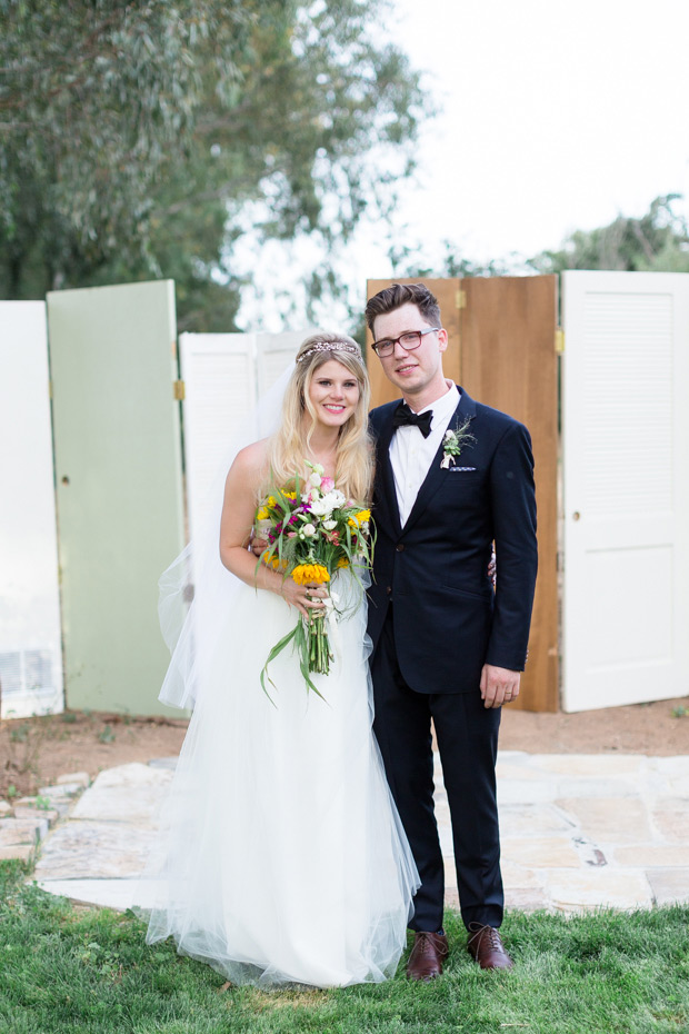 Beautiful backyard wedding by Tre Love Creative Photography | onefabday.com 