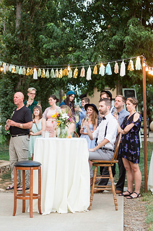 Beautiful backyard wedding by Tre Love Creative Photography | onefabday.com 