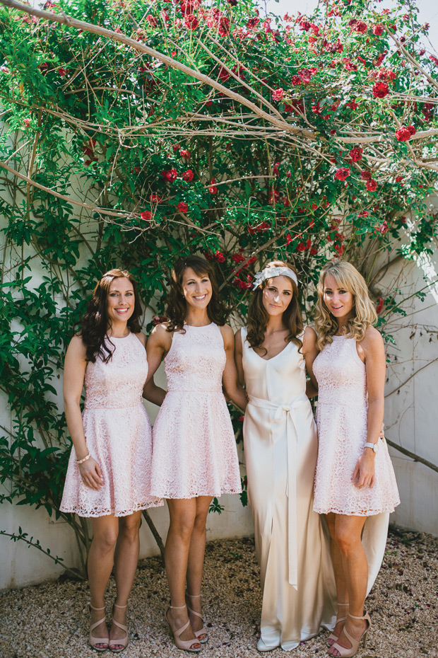 Beautiful Pink Ibiza Wedding by Katie Farrell Photography | onefabday.com