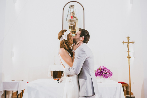 Beautiful Pink Ibiza Wedding by Katie Farrell Photography | onefabday.com