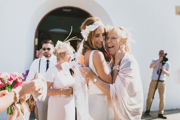 Beautiful Pink Ibiza Wedding by Katie Farrell Photography | onefabday.com