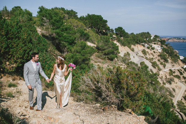 Beautiful Pink Ibiza Wedding by Katie Farrell Photography | onefabday.com