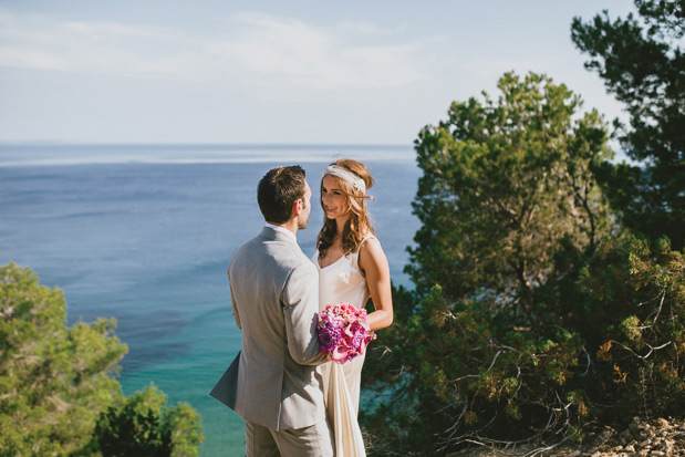 Beautiful Pink Ibiza Wedding by Katie Farrell Photography | onefabday.com