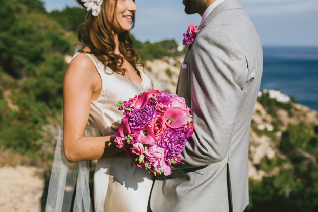 Beautiful Pink Ibiza Wedding by Katie Farrell Photography | onefabday.com