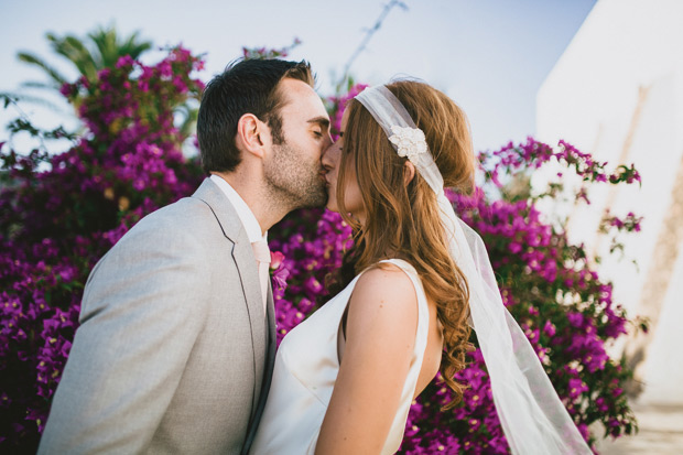 Beautiful Pink Ibiza Wedding by Katie Farrell Photography | onefabday.com