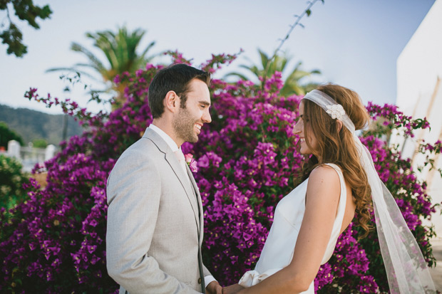 Beautiful Pink Ibiza Wedding by Katie Farrell Photography | onefabday.com