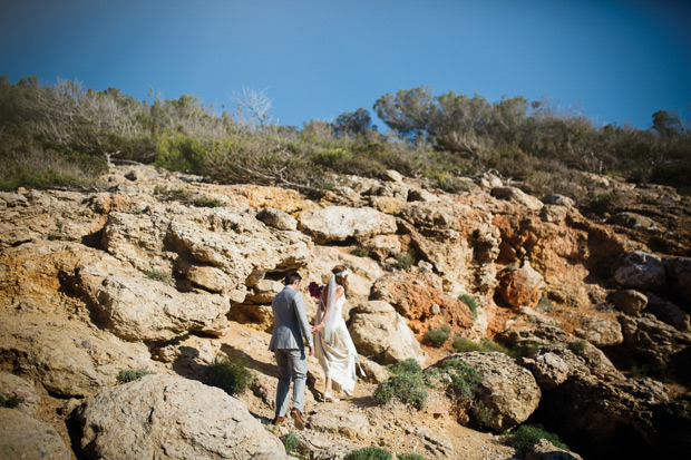 Beautiful Pink Ibiza Wedding by Katie Farrell Photography | onefabday.com