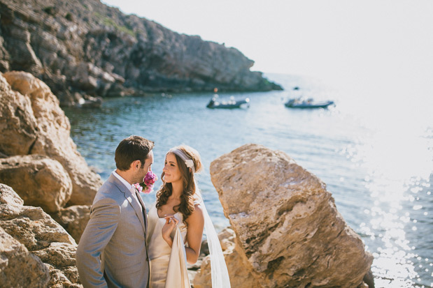 Beautiful Pink Ibiza Wedding by Katie Farrell Photography | onefabday.com