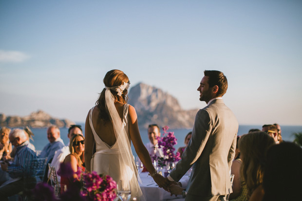 Beautiful Pink Ibiza Wedding by Katie Farrell Photography | onefabday.com