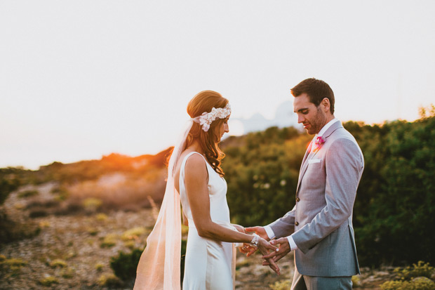 Beautiful Pink Ibiza Wedding by Katie Farrell Photography | onefabday.com