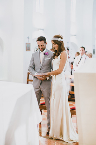 Beautiful Pink Ibiza Wedding by Katie Farrell Photography | onefabday.com