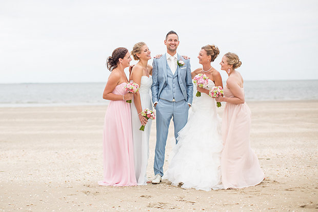 Pretty pastel outdoor wedding by Bianca Rijkenbarg | onefabday.com