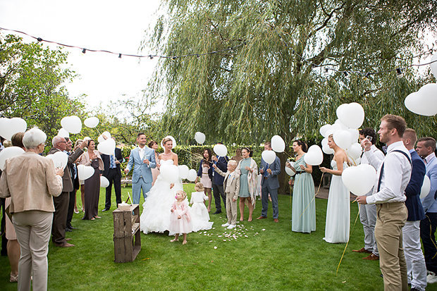 Pretty pastel outdoor wedding by Bianca Rijkenbarg | onefabday.com