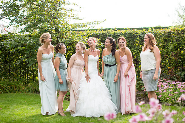 Pretty pastel outdoor wedding by Bianca Rijkenbarg | onefabday.com