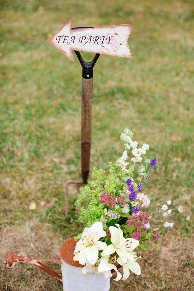 Afternoon Tea Party Wedding by Ciara Jones Photography | see this pretty wedding on onefabday.com