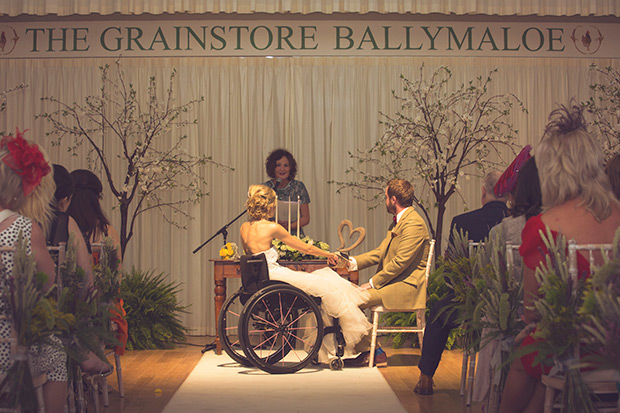 Colourful handmade wedding at The Grainstore and The Big Shed at Ballymaloe by Bronte Photography | see the rest of this inspiring wedding on onefabday.com