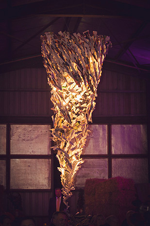 Colourful handmade wedding at The Grainstore and The Big Shed at Ballymaloe by Bronte Photography | see the rest of this inspiring wedding on onefabday.com