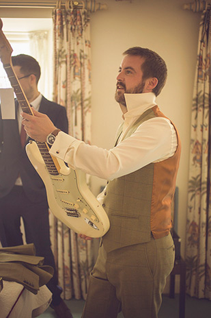 Colourful handmade wedding at The Grainstore and The Big Shed at Ballymaloe by Bronte Photography | see the rest of this inspiring wedding on onefabday.com