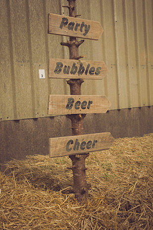 Colourful handmade wedding at The Grainstore and The Big Shed at Ballymaloe by Bronte Photography | see the rest of this inspiring wedding on onefabday.com