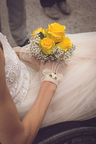 Colourful handmade wedding at The Grainstore and The Big Shed at Ballymaloe by Bronte Photography | see the rest of this inspiring wedding on onefabday.com