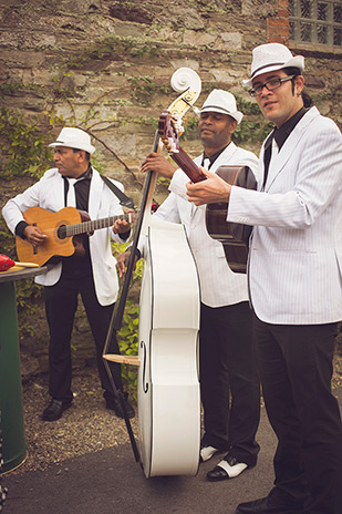 Colourful handmade wedding at The Grainstore and The Big Shed at Ballymaloe by Bronte Photography | see the rest of this inspiring wedding on onefabday.com