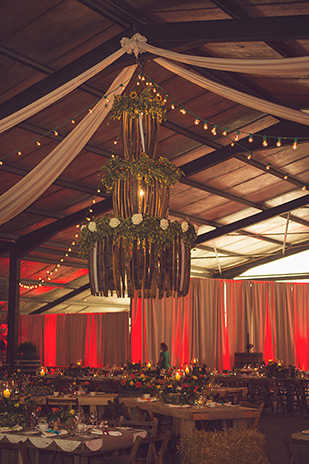 Colourful handmade wedding at The Grainstore and The Big Shed at Ballymaloe by Bronte Photography | see the rest of this inspiring wedding on onefabday.com