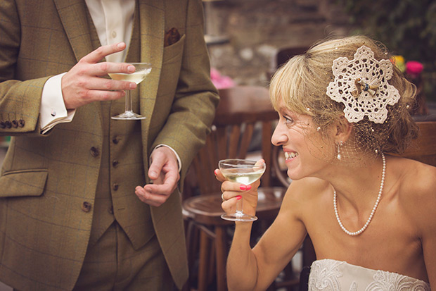 Colourful handmade wedding at The Grainstore and The Big Shed at Ballymaloe by Bronte Photography | see the rest of this inspiring wedding on onefabday.com