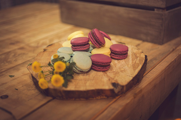 Colourful handmade wedding at The Grainstore and The Big Shed at Ballymaloe by Bronte Photography | see the rest of this inspiring wedding on onefabday.com